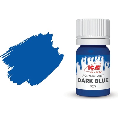 ICM Farba Dark Blue 12ml