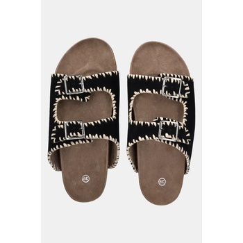 Answear. LAB Велурени чехли Answear. LAB (29729)