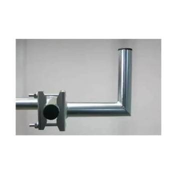 Antenna holder for balcony, galvanized zinc, length 20cm