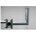 Antenna holder for balcony, galvanized zinc, length 20cm