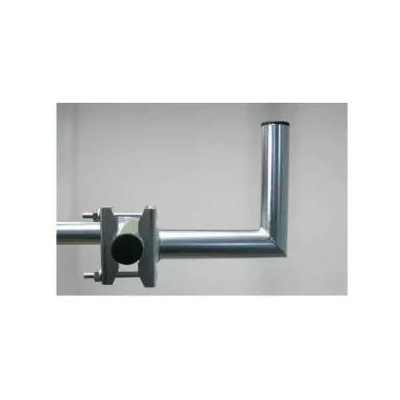 Antenna holder for balcony, galvanized zinc, length 20cm