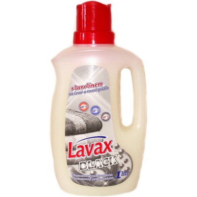 Lavax Black tekutý prací prostředek s lanolinem 1 l