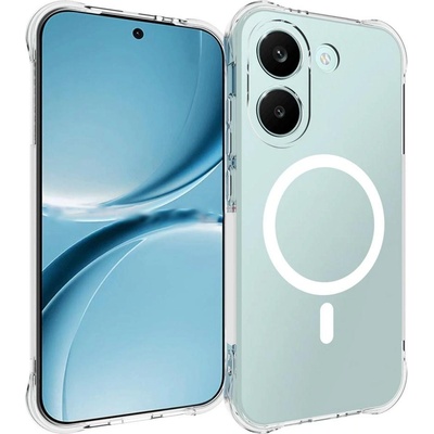 Xiaomi Магнитен Калъф за Xiaomi Poco X8 Pro 5G / Redmi Turbo 5 5G - TPU, Анти-drop, Удебелени ръбове, Прозрачен