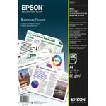 Epson Яркобяла хартия за бизнес принтери Epson (A4, 500 листа, 80g)