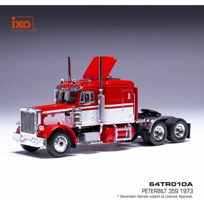 IXO Peterbilt 359 1973 Červená 1:64