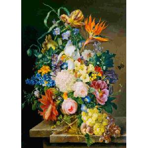Enjoy - Puzzle Flower Piece - 1 000 piese