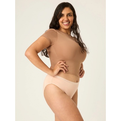 Modibodi Menštruačné nohavičky Classic Bikini Moderate Heavy Beige