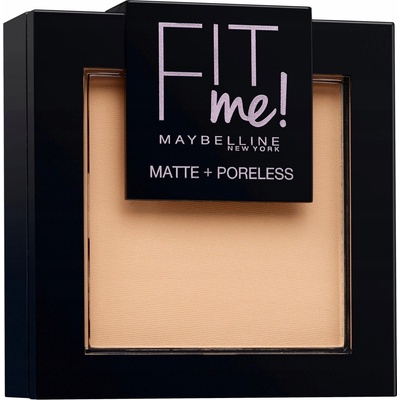 Maybelline Fit Me Powder Rozjasňující pudr 120 Classic Ivory 9 g – Zbozi.Blesk.cz