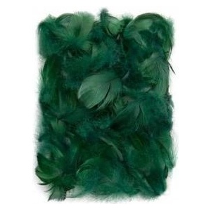 Dalprint Feathers dark green 5-12cm 10g