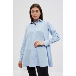 Moodo Светлосиня дамска риза Moodo Moodo | Sin | ЖЕНИ | XS - zoot - 33,23 лв