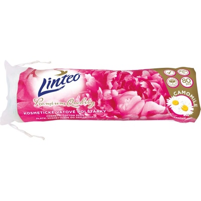 Linteo Elite heřmánek vatové polštářky 80 ks