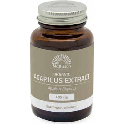 Mattisson Healthstyle Organic Agaricus Extract, 400 mg, 60 капсули, Mattisson Healthstyle (MT2035)