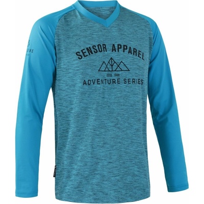 Sensor CHARGER pánský volný dlhý rukáv modrá