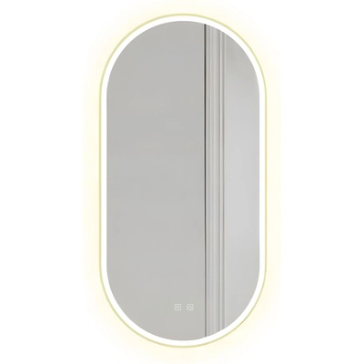 Tutumi Огледало LED OVL 50x100cm Gold (HOM-02606)