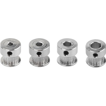 Exallto Зъбно-ремъчни шайби за синхрознизиращ ремък gt2 с ширина 6 мм и стъпка 2 мм