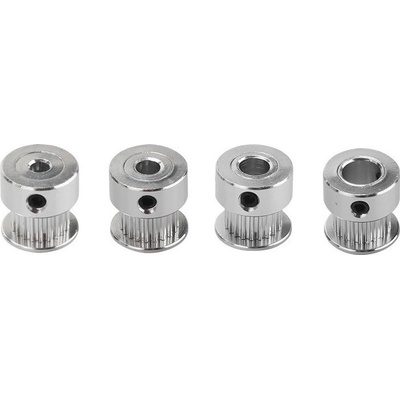 Exallto Зъбно-ремъчни шайби за синхрознизиращ ремък gt2 с ширина 6 мм и стъпка 2 мм