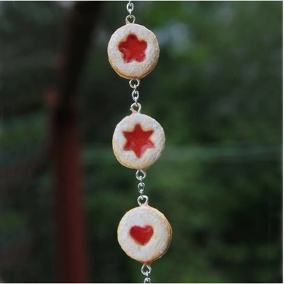 Prosperk náramek fimo Linecká kolečka S0259