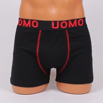 Image 1 of Макси боксер в черен цвят с червен надпис