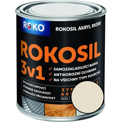 Rokosil akryl RK 300 6003 slonová kost 3L