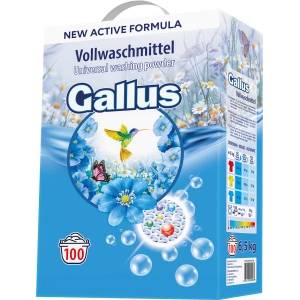 Gallus Прах за пране Gallus Universal, 100 дози, 6, 5 кг
