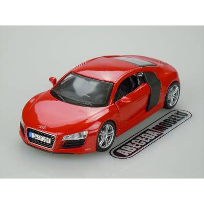 Maisto Audi R8 červená 1:24