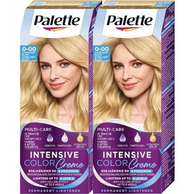Palette Barva na vlasy E20 00 super světlý blond x2