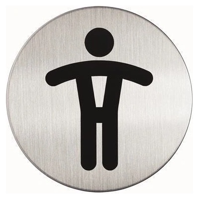 Piktogram WC páni - kruh 83mm