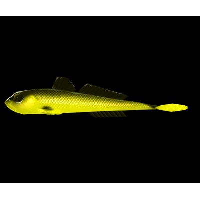 Libra Lures Gumová nástraha Gobio 7,3″ 18,6cm 40g - Hot Yellow 006