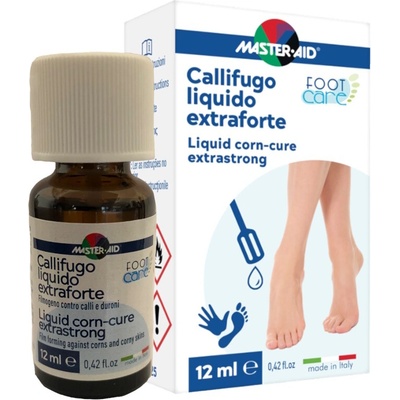 MASTER AID FOOT Care roztok EXTRASTRONG na odstránenie kurieho oka 12 ml