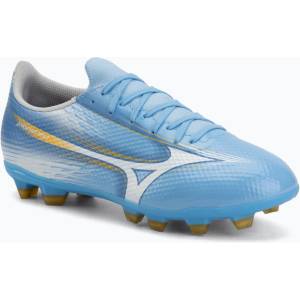 Mizuno Детски футболни обувки Mizuno Alfa III Select Jr FG celeste/white