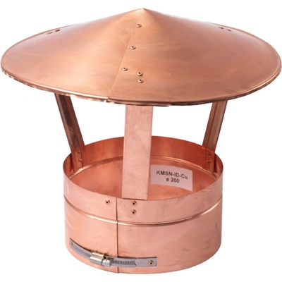 PorTec komínová strieška kruhová nastaviteľná 160 mm