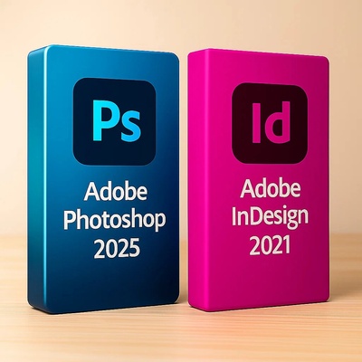 Photoshop 2025 + InDesign 2021 I Windows