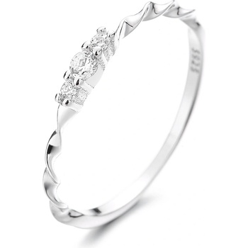 DELIS Пръстен от сребро 925, jw1319, елегантен дизайн, с родиево покритие (jw1319)