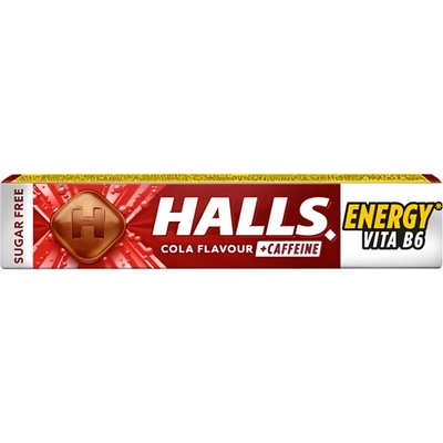 Halls Energy bonbóny Cola 32 g