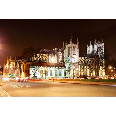 DIMEX ART Флизелинов фототапет уестминстърското абатство през нощта 375 x 250 см