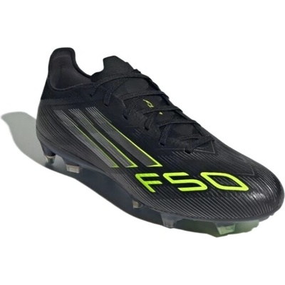 adidas F50 Pro M FG core black/iron metallic/lucid lemon