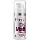 Lirene City Matt matující fluidní make-up s vyhlazujícím efektem 208 Toffee 16 h with Vitamin E and C 30 ml