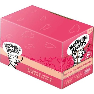 Meowing Heads So Fish Ticated Salmon 10 x 100 g