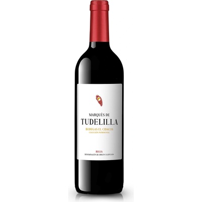 Bodegas El Cidacos Marques de Tudelilla Crianza suché červené 2021 13% 0,75 l (holá láhev)