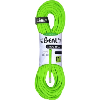 Beal Virus 10 mm (60 m) Цвят: зелен