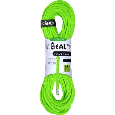 Beal Virus 10 mm (60 m) Цвят: зелен