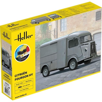 Heller Citroen Fourgon Hy Tube STARTER KIT 1:24