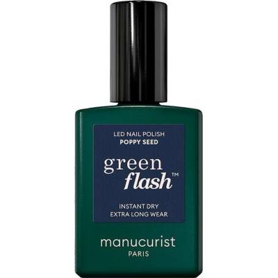 manucurist - green flash Instant Dry Extra Long Wear Laky na nehty 15 ml Černá unisex