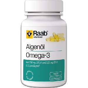 Raab Vitalfood Масло от водорасли Omega 3 - 30 капсули