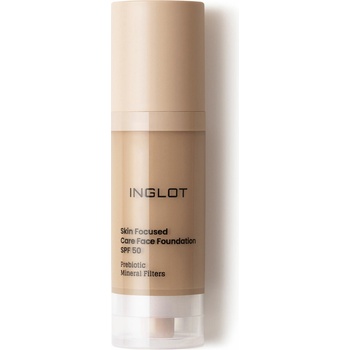 Inglot Skin Focused Care Face Foundation SPF50 krycí make-up SPF50 Neutral Beige 30 ml