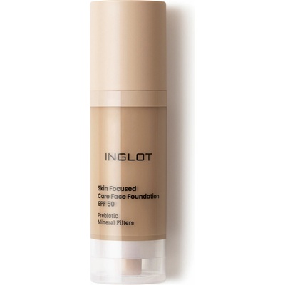 Inglot Skin Focused Care Face Foundation SPF50 krycí make-up SPF50 Neutral Beige 30 ml