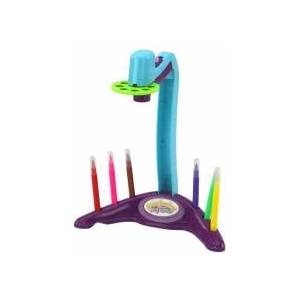 LEAN Toys Drawing Projector 3 Replaceable Disks Pens Purple