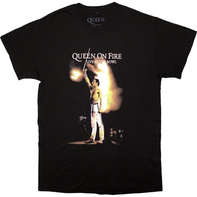 Queen Live At The Bowl Black L Риза (QUTS113MB03)