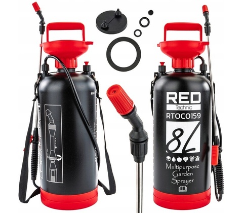 RED TECHNIC Ručný postrekovač RTOC0159, 8L