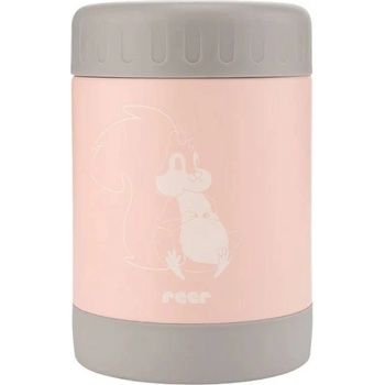 reer Термокутия за съхранение на храна Reer - Светлорозова, 300 ml (90424)